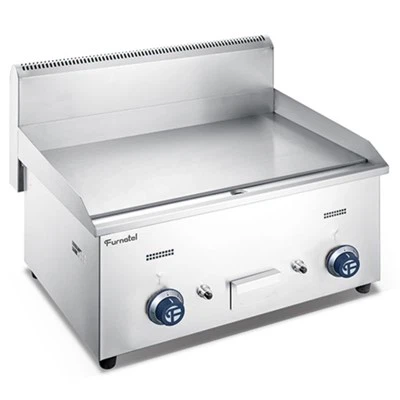 Parrilla de superficie plana para cocina a gas comercial de la mejor calidad
